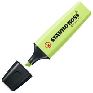 Surligneur Boss pastel zeste de citron vert - Stabilo