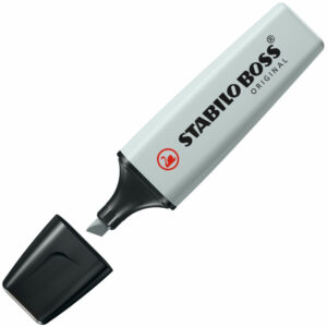 Surligneur Boss pastel poudre de gris - Stabilo