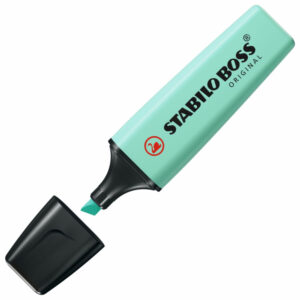 Surligneur Boss pastel touche de Turquoise - Stabilo