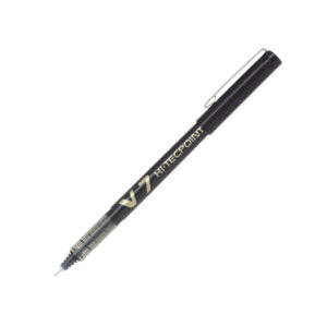 Roller Hi-Tecpoint V7 encre liquide pointe moyenne 07 noir - Pilot -