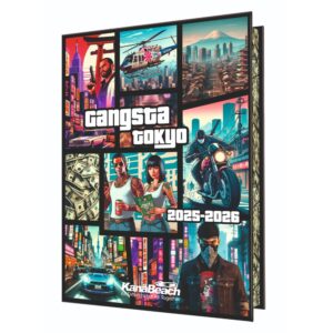 Agenda 1 jour Kanab Gangsta Tokyo - Oberthur -