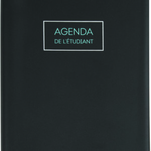 Agenda 1 jour Cirrus noir - Oberthur -