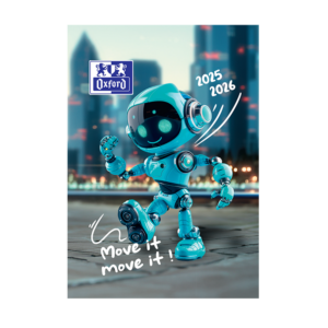 Agenda Oxford Robot 12x18 1j/P - Hamelin -