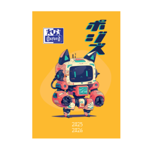 Agenda Oxford Robot 12x18 1j/P - Hamelin -