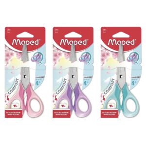 Ciseaux Sensoft pastel 13CM droitier - Maped -