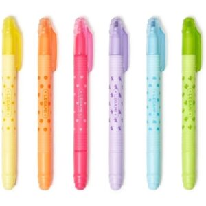 6 surligneurs effaçables Legami Magic Highlighters
