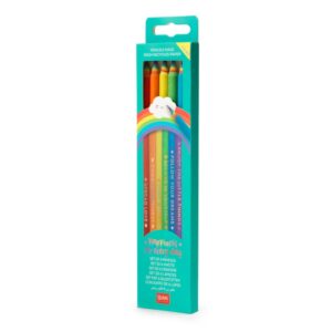 Set de 6 crayons à papier Legami Happiness for every day