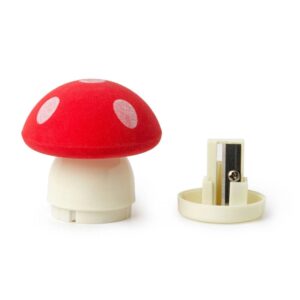 Taille-crayon avec gomme Legami Champignon