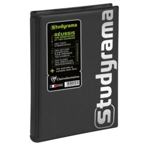 Agenda journalier Studyrama noir - Exacompta -