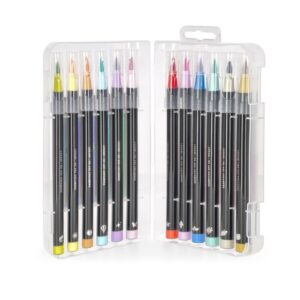 Set de 12 feutres pinceaux Pastel Legami
