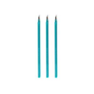 3 recharges stylo à encre gel Legami Turquoise