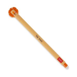 Stylo effaçable orange Lion - Legami -