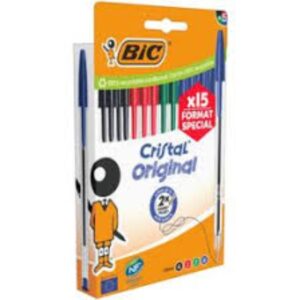 Stylo Cristal Original x15 - BIC