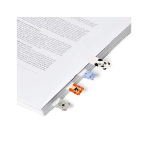 Marque pages adhésifs Animaux Legami