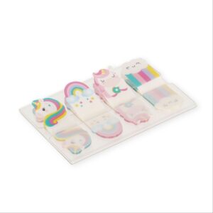 Marque pages adhésifs Licorne Legami