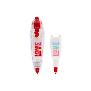 Stylo de ruban décoratif coeur Legami