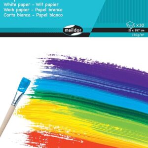 Bloc de 30 feuilles A4 160gr (ROUSSEAU)